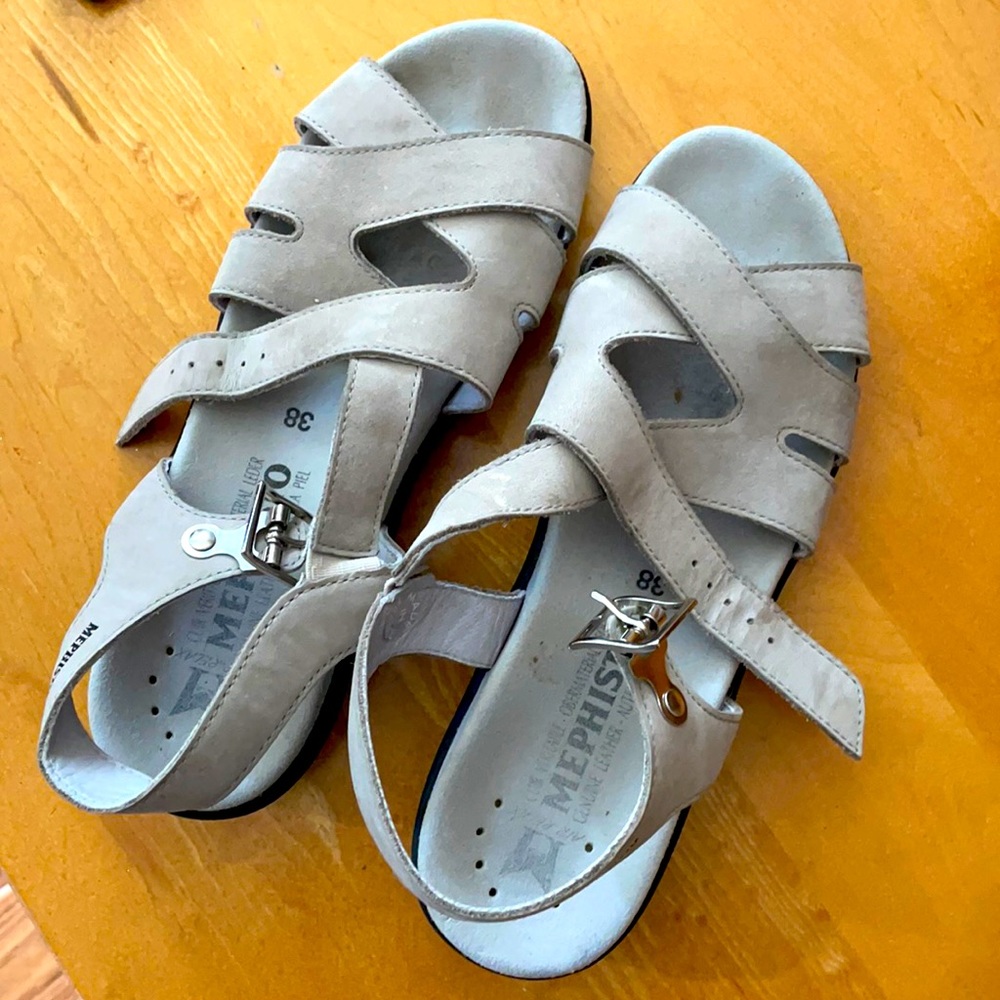 Virtually brand  Mephisto sandals size 38